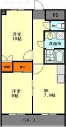 イエローハウス栄の物件間取画像